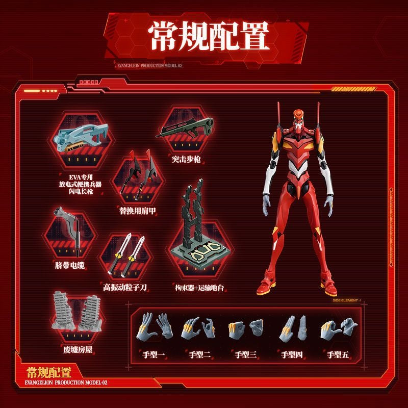 Blokees Evangelion Eva-02 Action Edition Model Kit