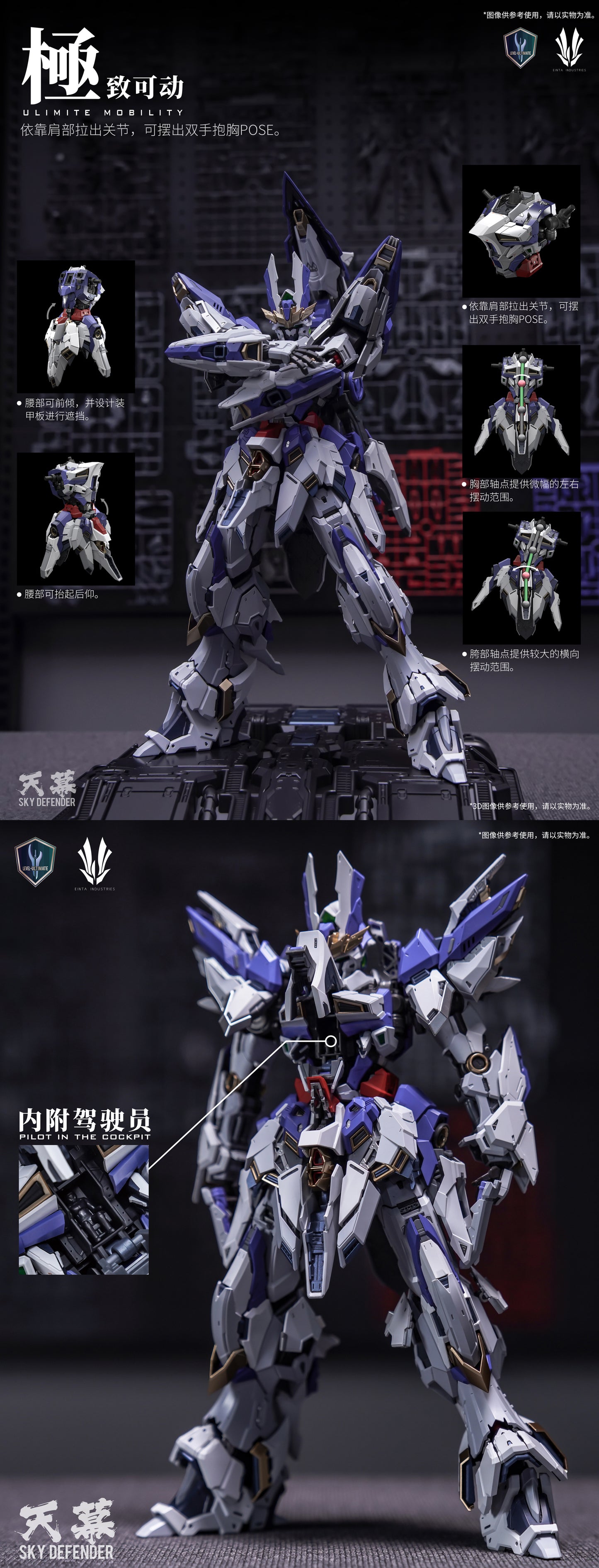 Einta Industries Sky Defender 1/72 model kit