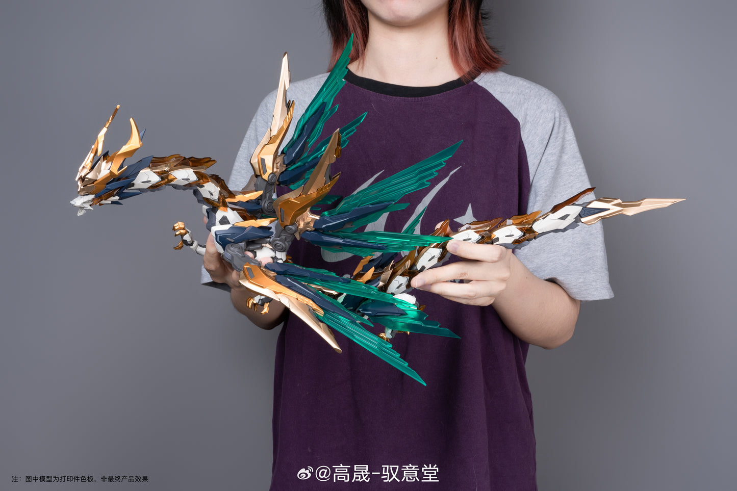 GS Toys Emp-01 Yuanling Emperor God Machine Yinglong & MC-01 Beast God Machine 1/100 Metal Frame Model Kit